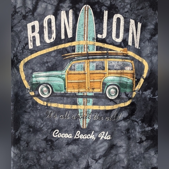 Ron Jon Surf Shop T Shirt Boys Size Small Tie Dye - Picture 8 of 11